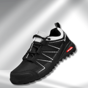 Sleek black sneakers