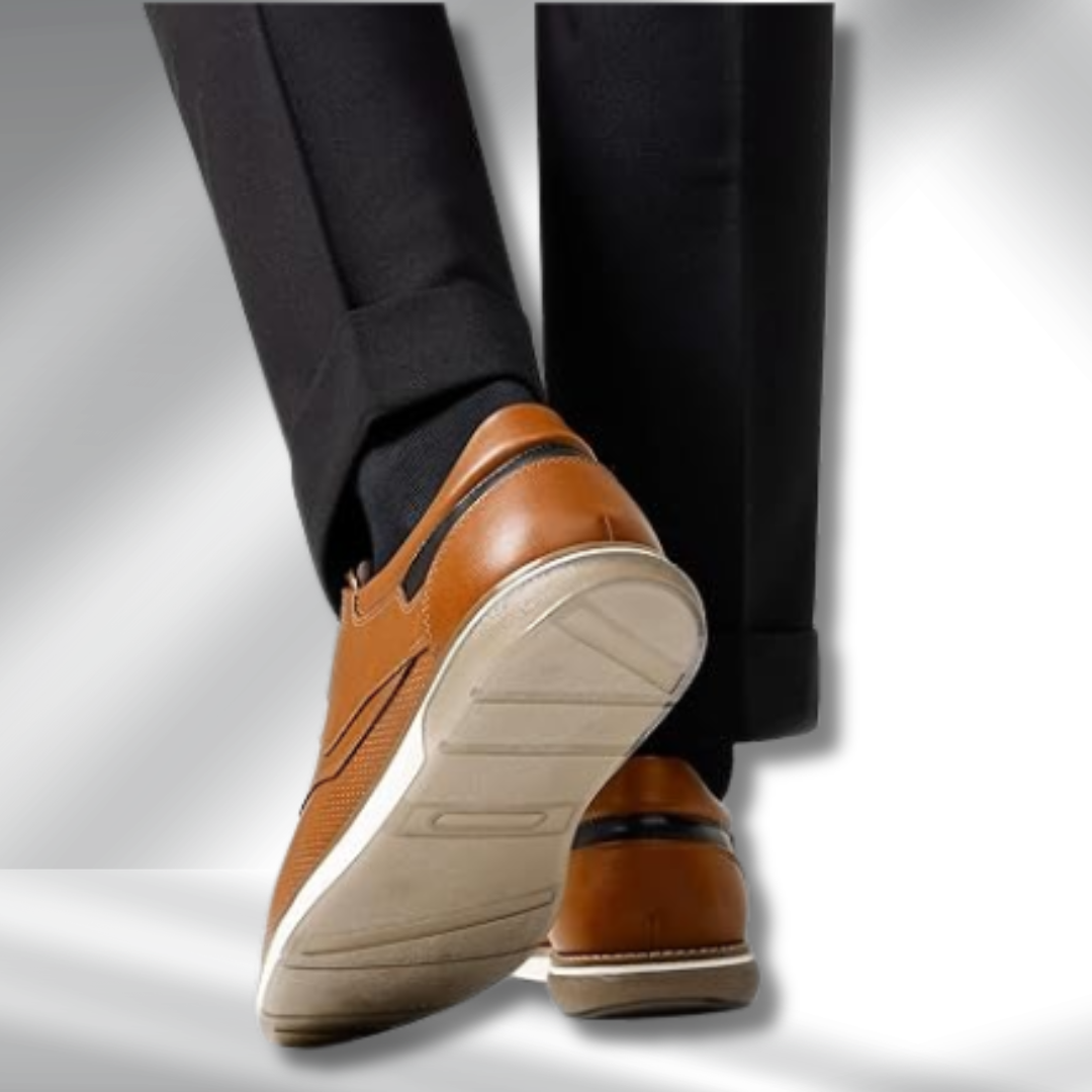 Classic brown formal shoes